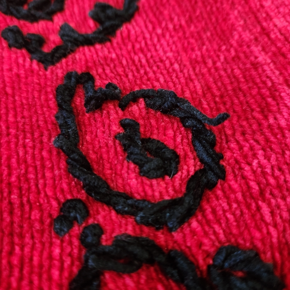 Vtg Pendleton Knockabouts Knit Embroidered Sweater Cadigan Vest Large Western - Picture 4 of 10